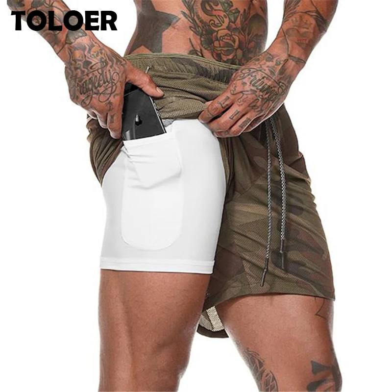 2020 летние мужские шорты со скрытыми карманами для мобильного телефона