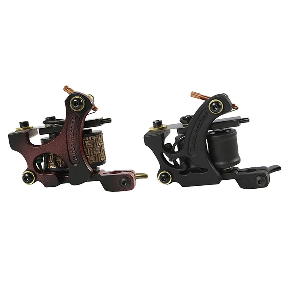 Полный набор профессиональная тату-машинка 2 катушки тату-иглы для боди-арта 40