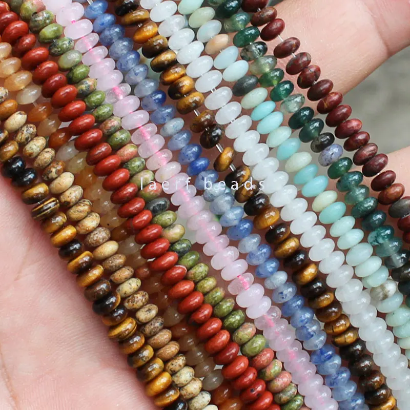 

2x4 мм, Гладкий натуральный камень, Амазонит, авантюрин, порошок, кристалл, бирюза, разделитель, фотоэлементы, бусины 15 дюймов