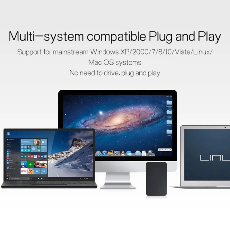 Внешний твердотельный накопитель Acasis 2 5 дюйма с интерфейсом SATA чехол для