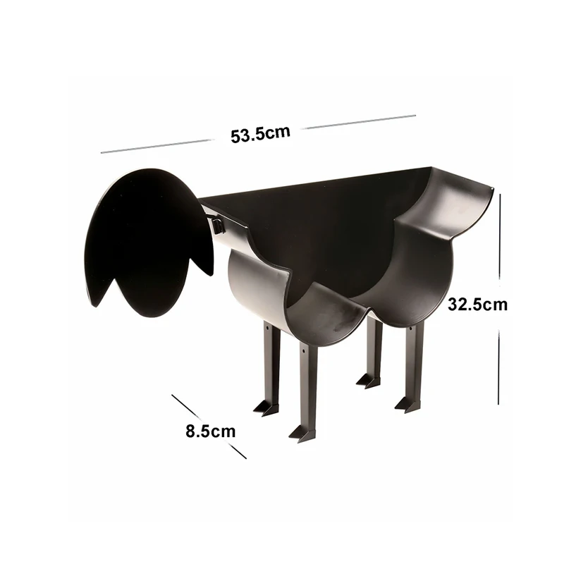 

Sheep Bathroom Decoration Roll Paper Holder Wall Mounted Toilet Paper Storage Rack Animal Bedroom Tissue Towel Organizer Stand