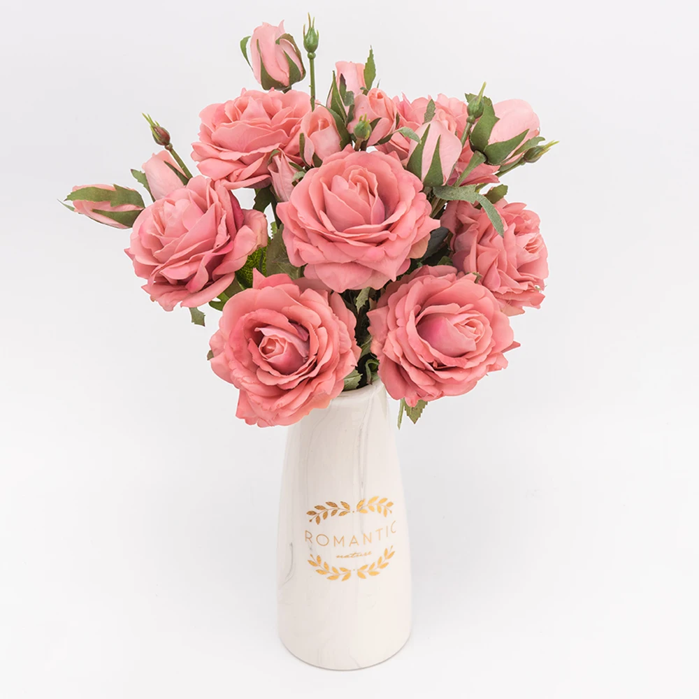 Искусственные цветы украшение дома аксессуары цветок Декоративные