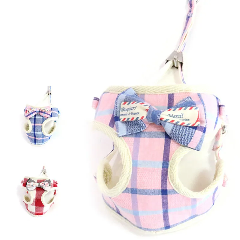 Товары для питомцев поводок собак набор жилетов полиэстеровый дышащий сетчатый