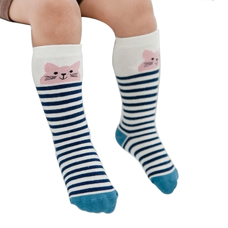 

Girls Socks Cotton Baby Girl Long Sock Cartoon Lovely Fox Cat Animal Infant Knee Socks Toddlers Kids Dancing Leg Warmer Socks