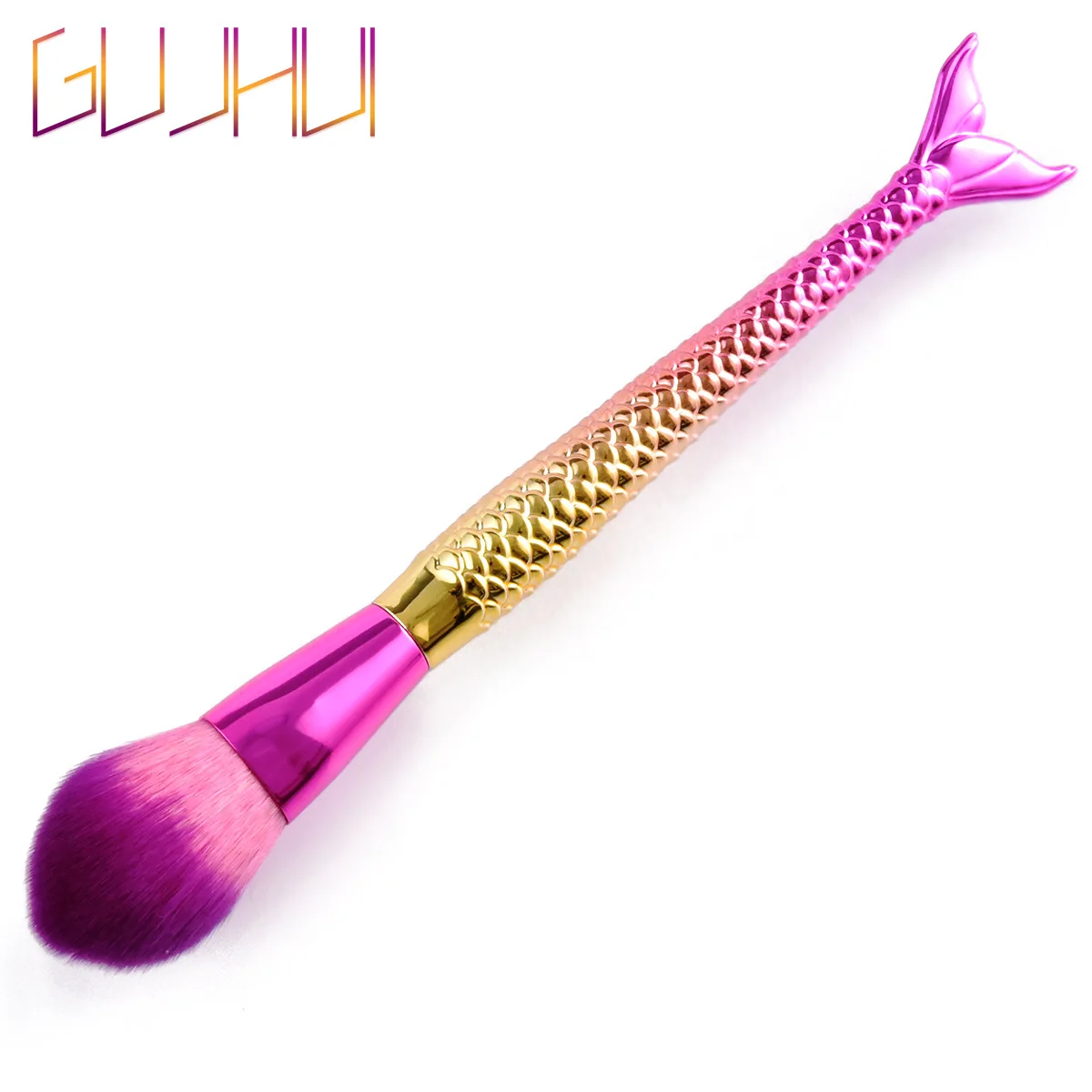 

1PCS Pro Mermaid Makeup Brushes Foundation Eyebrow Eyeliner Blush Powder Cosmetic Concealer Makeup Brushes
