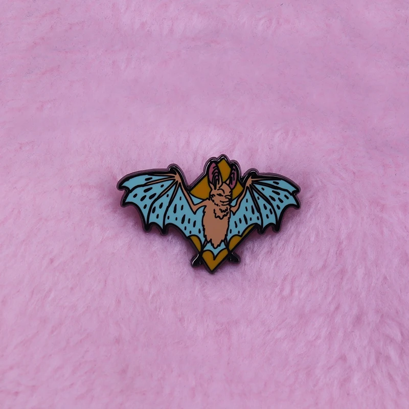 Милая жуткая бита значок счастливый Хэллоуин Декор|Броши| |