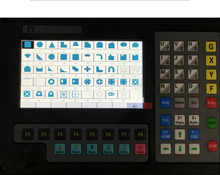 2 осевая система чпу пламенная режущая машина с ЧПУ плазменная F2100B|Контроллер
