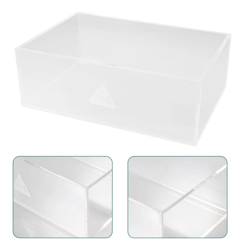 

1Pc Acrylic Hamster Bathtub Bathroom Decive Chinchilla Practical Pet Bathroom