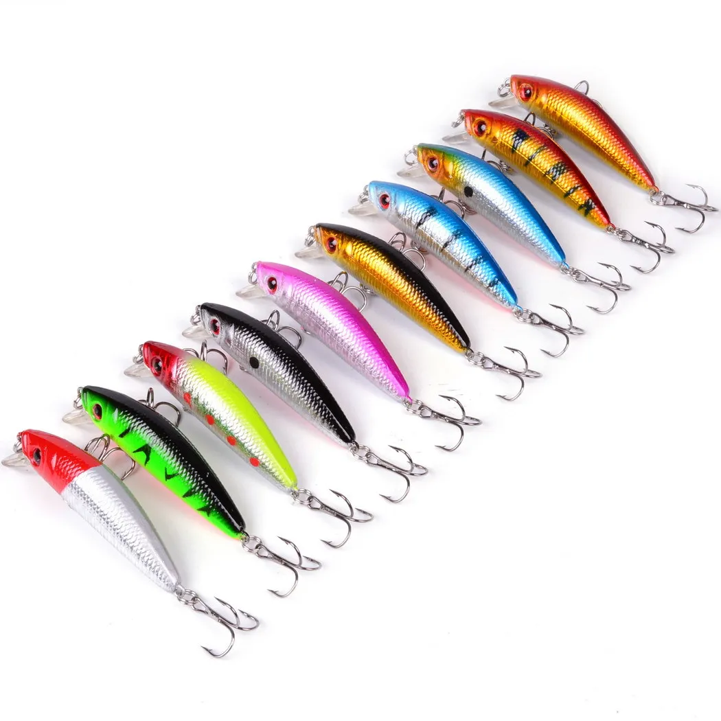 

Fishing Lure 70mm 8.5g Sinking Minnow Peche Artificial Hard Bait For Bass Perch Pike Salmon Trout Lure