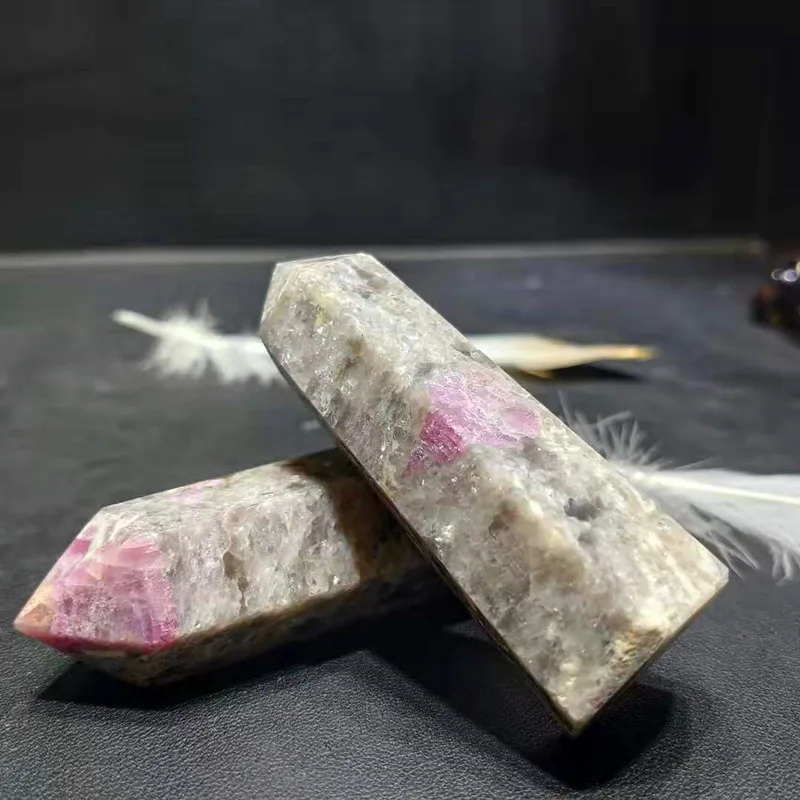 1 шт. натуральный хрустальный Турмалин целебные хрустальные палочки для