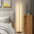 Напольные светодиодные лампы в скандинавском стиле для дома, гостиной, спальни, декоративные прикроватные светильники в минималистском стиле, комнатное освещение