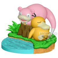pokemon action figure genuine animation peripheral slowbro psyduck spot rare out of print model toy