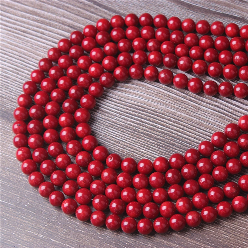 

Fashion jewelry 4 / 6 / 8 / 10 / 12mm natural gem shell loose beads series DIY men and women Bracelet chain accessories