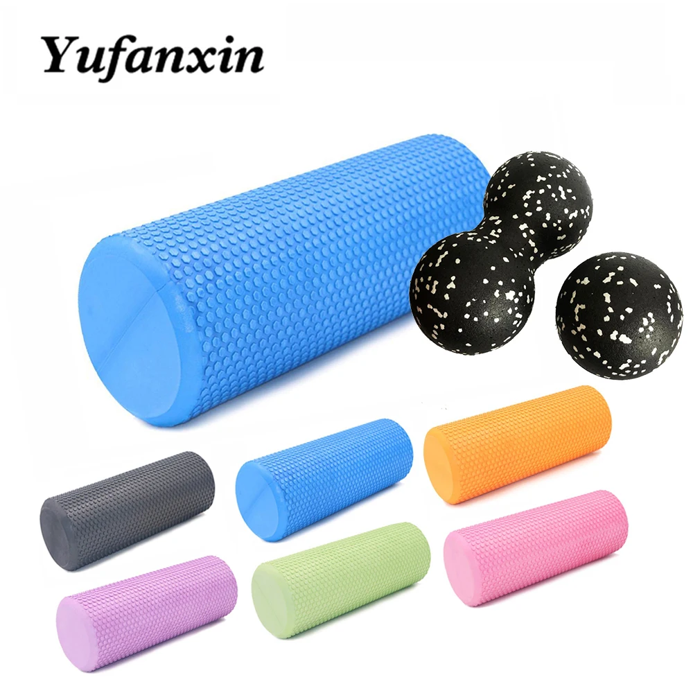 Ролик из пены эва высокой плотности для йоги пилатеса упражнений массажный ролик