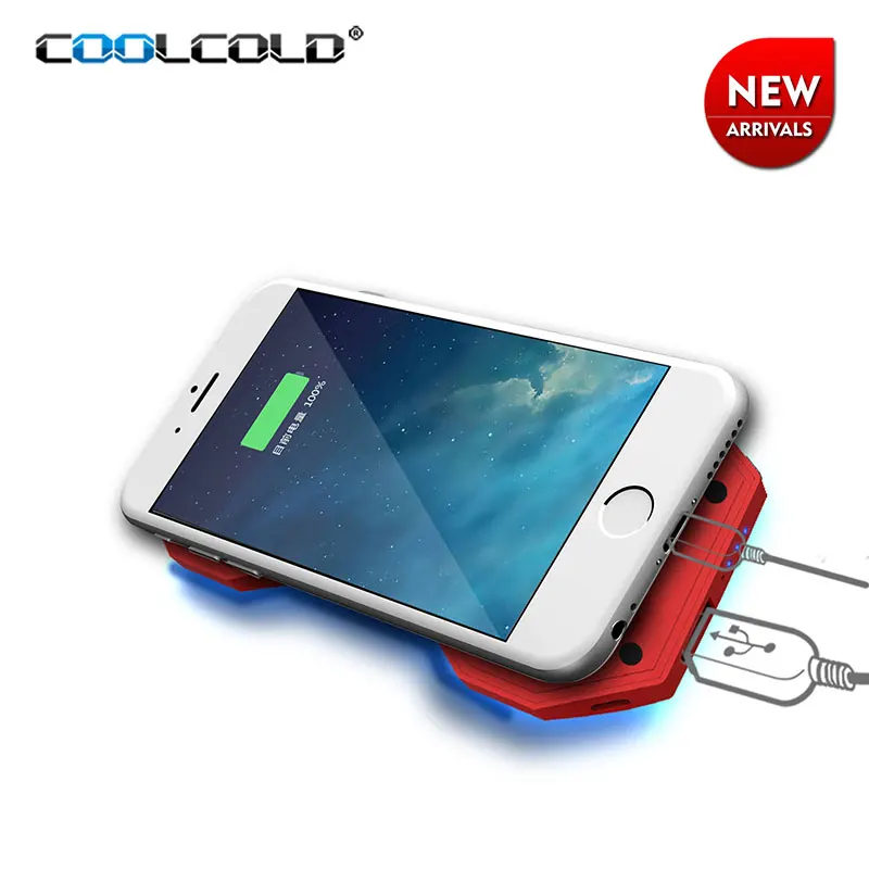 Multi-function mobile phone wireless charger holder Protable Mobile Phone Cooling Pad Gaming Cooler Radiator | Мобильные телефоны и
