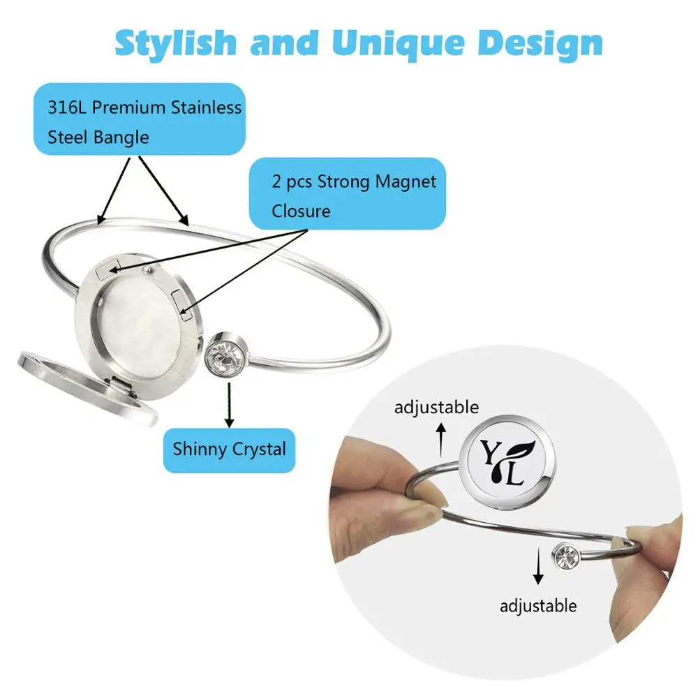 20 мм магнит лотоса может перемещаться вверх и вниз медальон с ароматом из