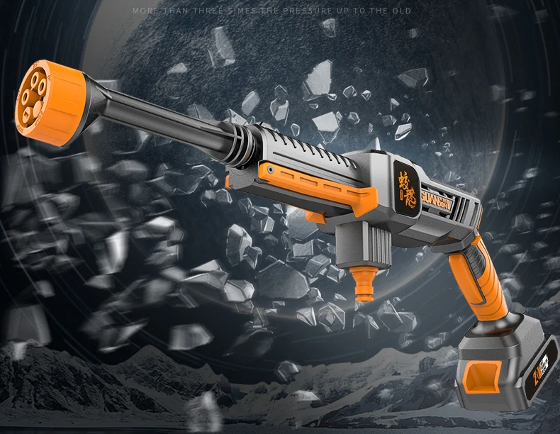 Профессиональный беспроводной автомобильный мойщик высокого давления 12-20 в