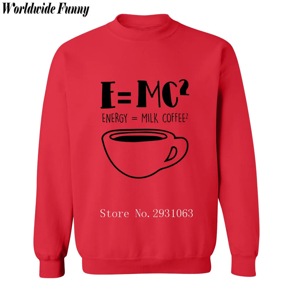 Физика Science E MC2 Comical Альберт Эйнштейн Математика мужские толстовки хлопковые