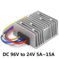 dc 96v to 24v 5a 8a 10a 15a dc module step down voltage regulator power adapter supply 30 110v to 24 volt car truck converter