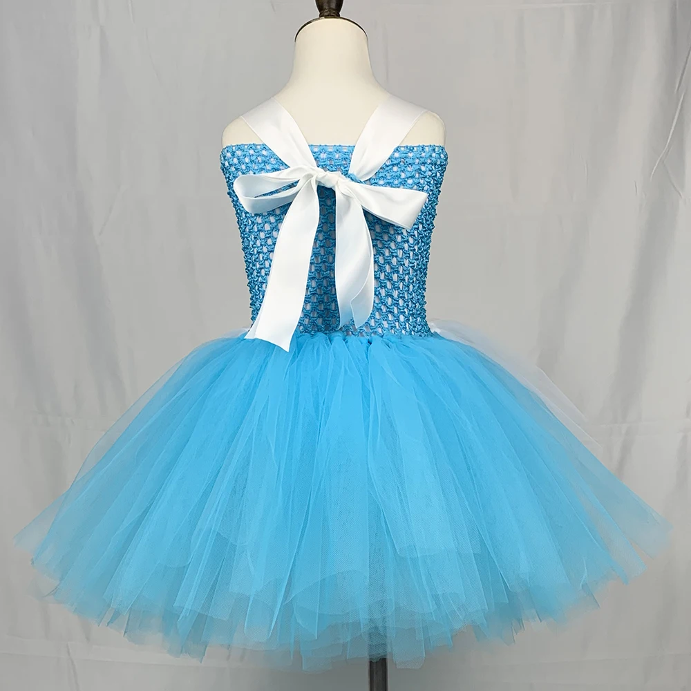 Платье принцессы Алисы Платье-пачка для маленьких девочек Платья праздников и