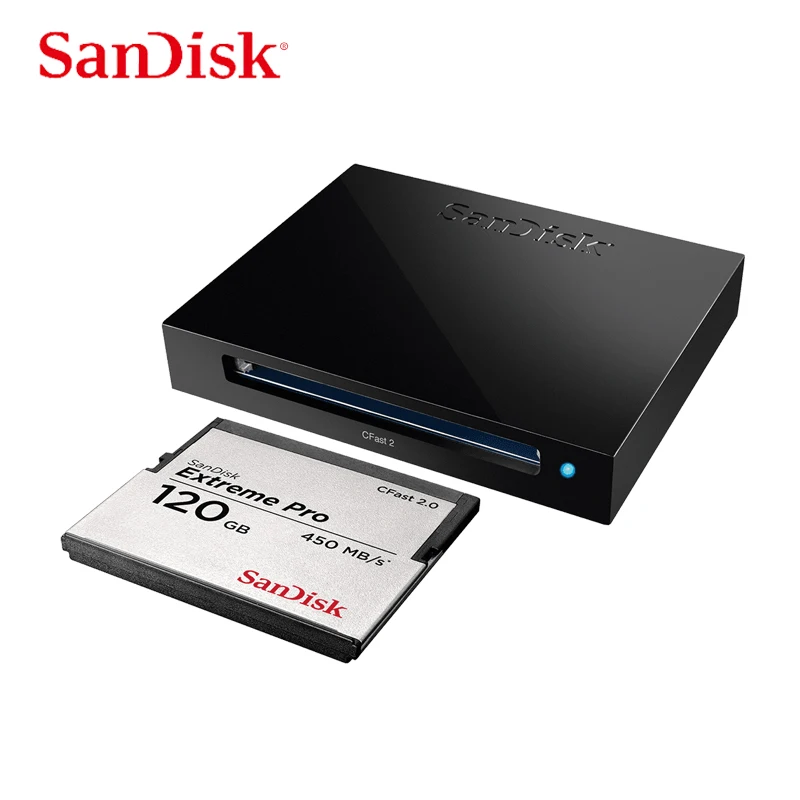 SanDisk Extreme PRO CFast 2 0 кардридер для карт памяти высокоскоростной usb профессиональный