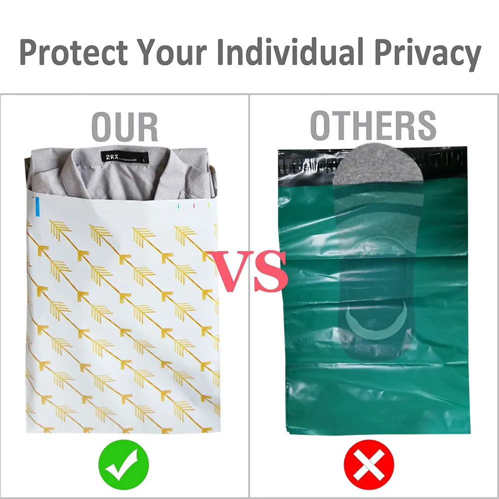 Leotrust пластиковая сумка конверт с золотыми стрелками 26x33 + 4 см самоклеящаяся