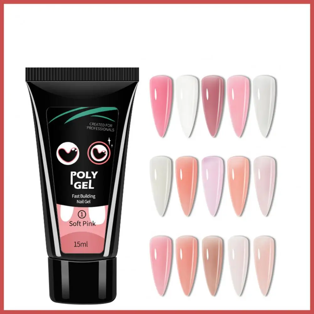 15ml Extension Glue Eyelash Strong False Eye Lash Painless Long Lasting Safe Fast Building Nail Gel forParty | Красота и здоровье