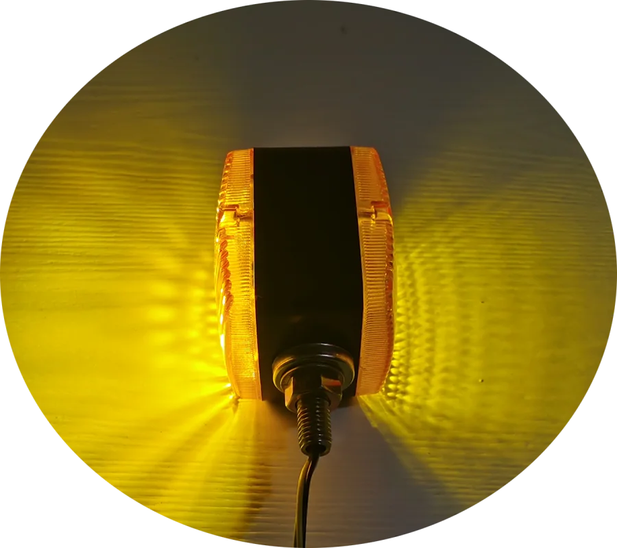 2 шт. светодиодный Квадратный пьедестал стоп для вилочных погрузчиков кабеля