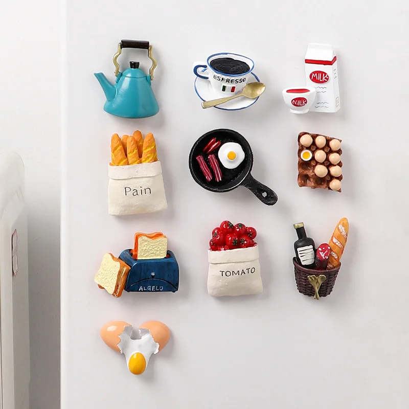 Магнитный холодильник для пищи паста Творческий холодильника Магнитная
