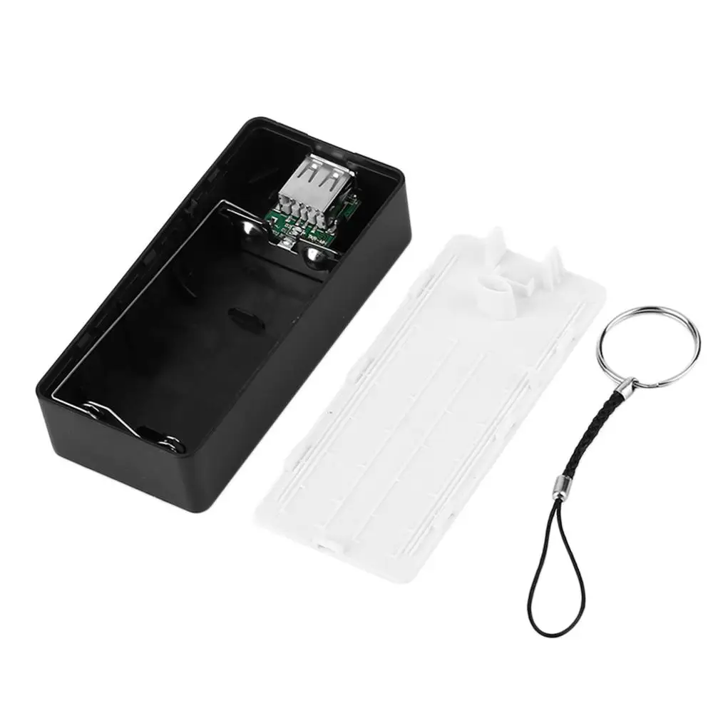 Модный 5600 мА/ч 5 в USB DIY чехол для внешнего аккумулятора портативная коробка