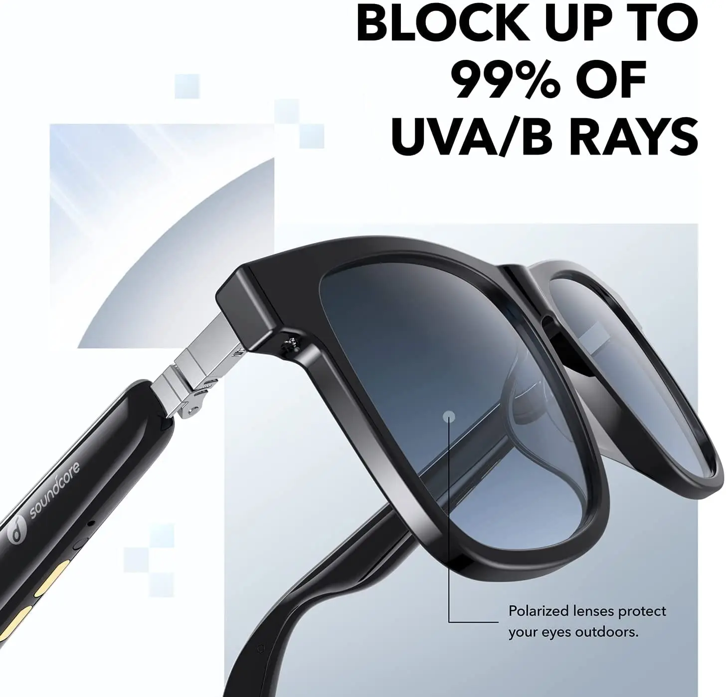 Soundcore от Anker оправы Bluetooth аудио смарт-очки сменные открытый объемный звук |