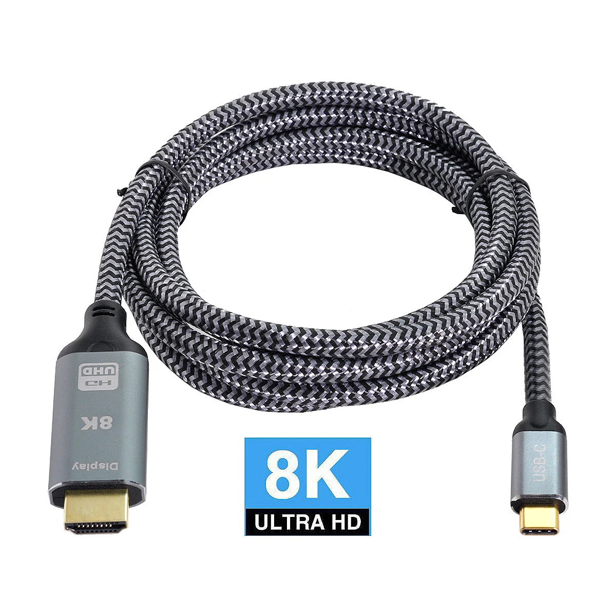 

Xiwai Chenyang Type-C USB-C USB4 Male Source to HDTV 2.0 Male Display 8K UHD 4K DP to HDTV Male Monitor Cable