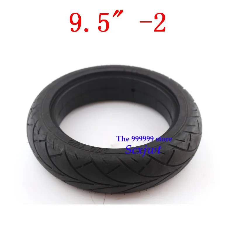 

1pcs 9.50''-2 Solid Tire For Gas Scooter Electric Scooter / Electric Scooter Spare Airless Tire Rubber Tire 9.50-2