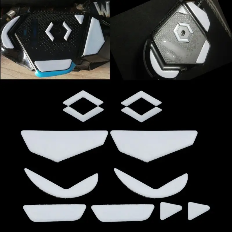 Игровая мышь 2 компл./упак. Tiger для ног коньки Logitech G502 лазерная белая скользит по