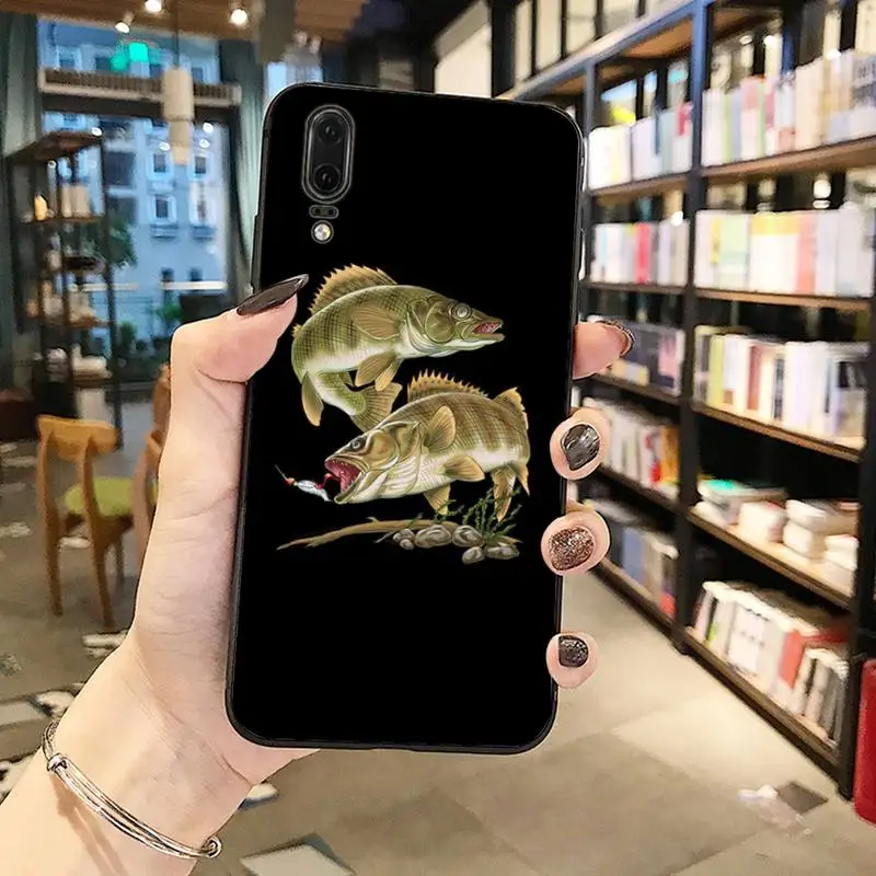 

Carp Fishing Phone Case For Huawei Y5 Y6 II Y7 Y9 PRIME 2018 2019 NOVA3E P20 PRO P10 Honor 10