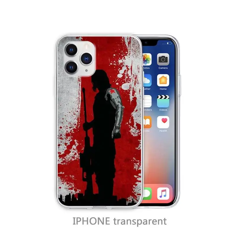 Себастьян коллаж Bucky Barnes телефонный чехол для Iphone 7 8 Plus X Xs Max Xr 11 12 Mini Pro SE 2020