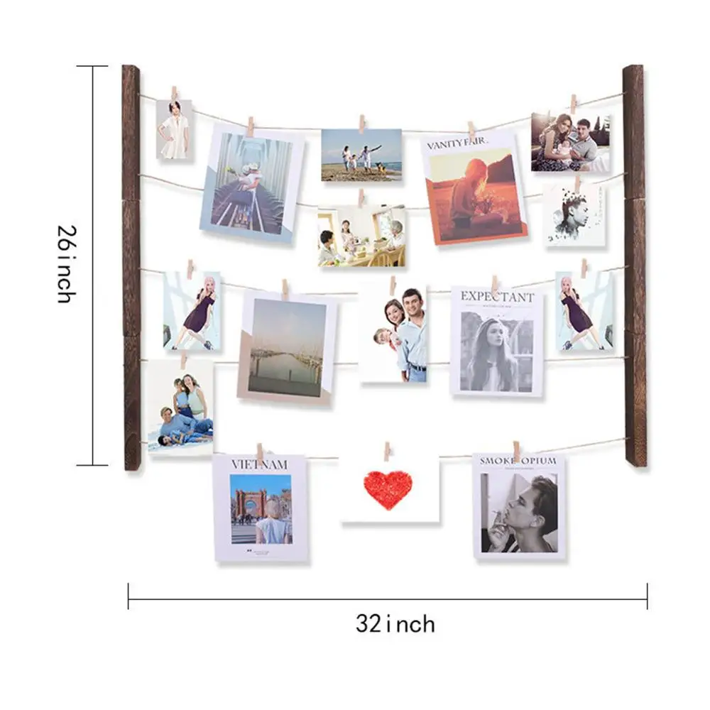 Аксессуары для украшения дома подвесная фоторамка коллаж декора спальни|Рамка| |