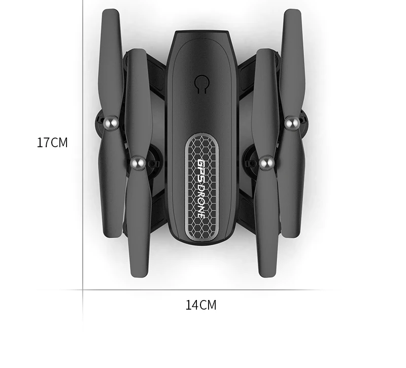 ZD8 GPS Дрон 4K WIFI FPV HD широкоугольная камера Складная Высота удерживает один ключ