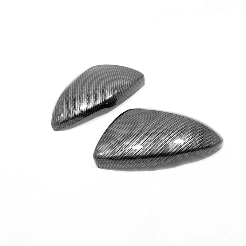 АБС пластик хром/углеродного волокна накладка на зеркало заднего вида