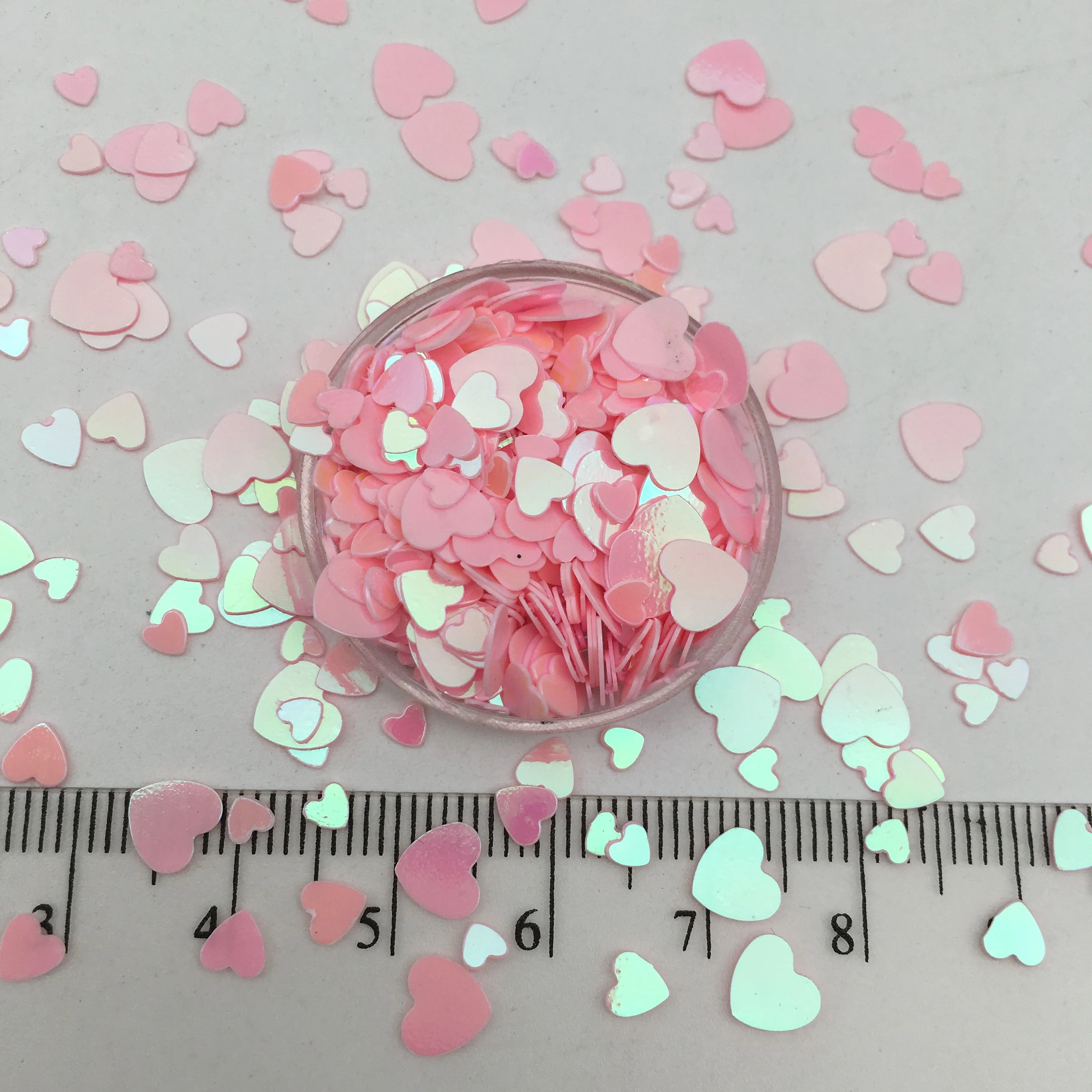 30 г/лот 3 4 6 мм Сердце свободные блестки пайетки для DIY ногтей ремесло свадебные