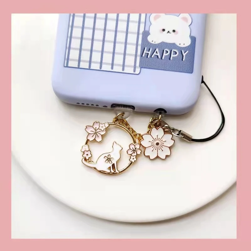 Cute Mobile Phone Dust Plug is Applicable to Apple VIVO Huawei OPPO Meitu Xiaomi Android integrated dust data plug | Мобильные