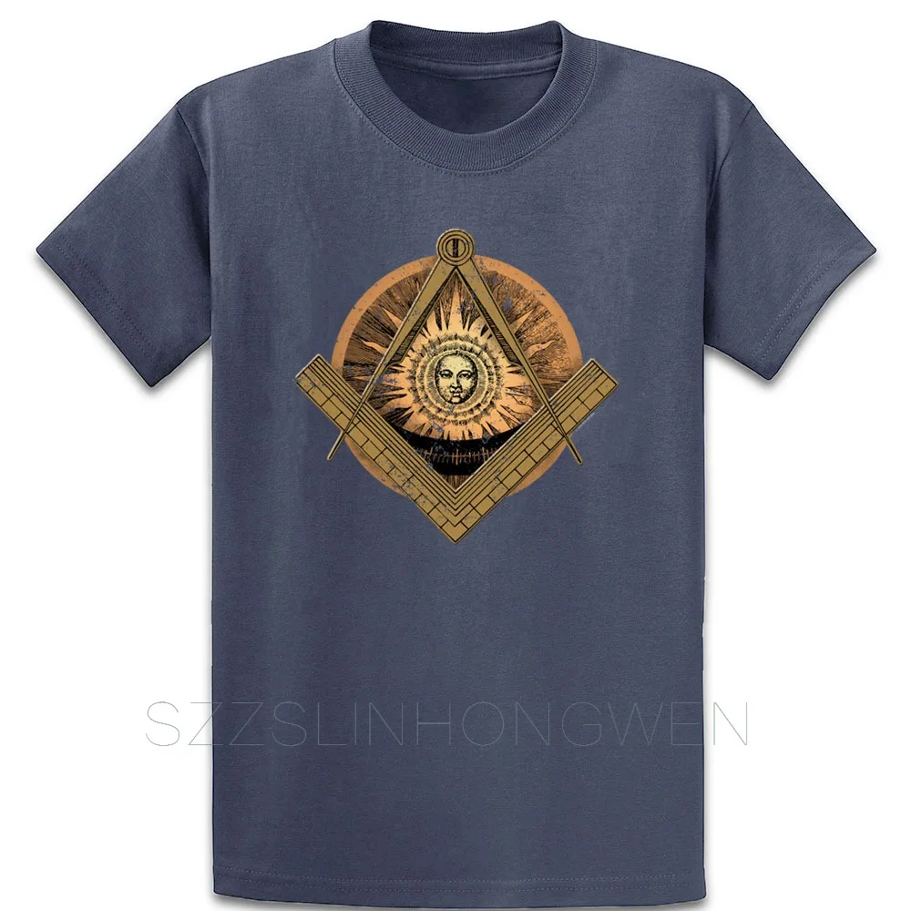 Футболка Freemason Masonic Beyond Master Golden Kawaii удобный вокруг шеи хлопковая рубашка на заказ