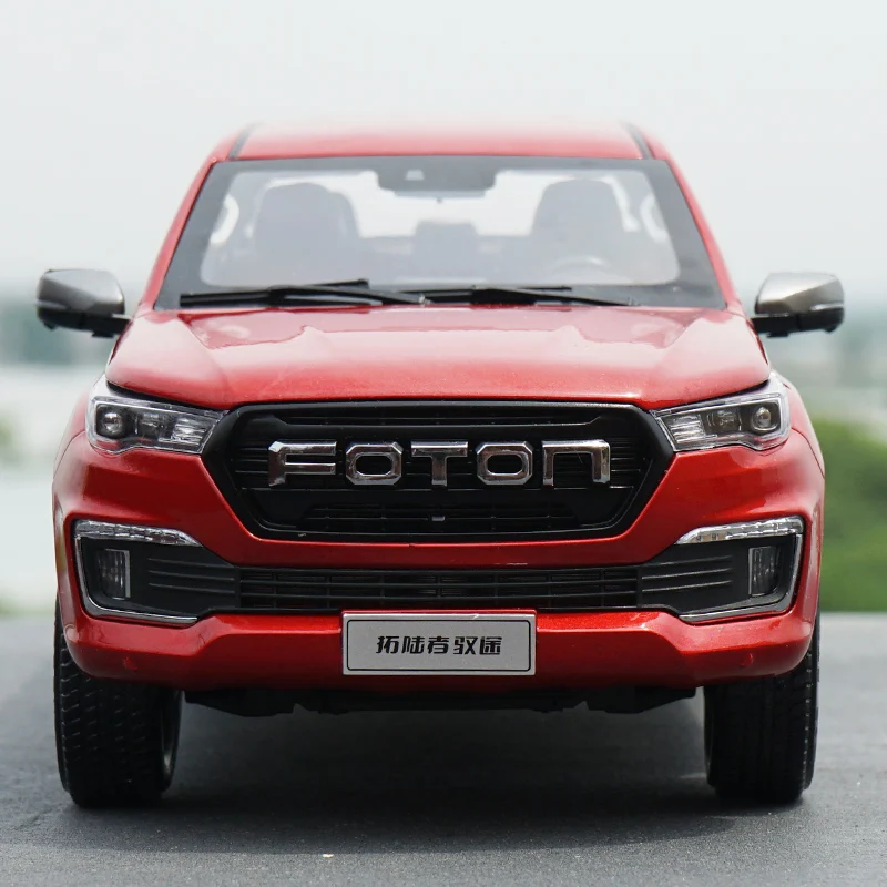 Высокое качество подлинный 1:18 Foton Tunland Yutu 9 литой под давлением модель автомобиля