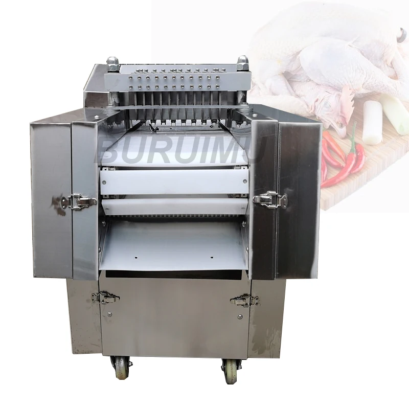 

Electric Stainless Steel Cutting Chicken Machine Commercial New Chicken Nugget Cutting Machine Processing Tool