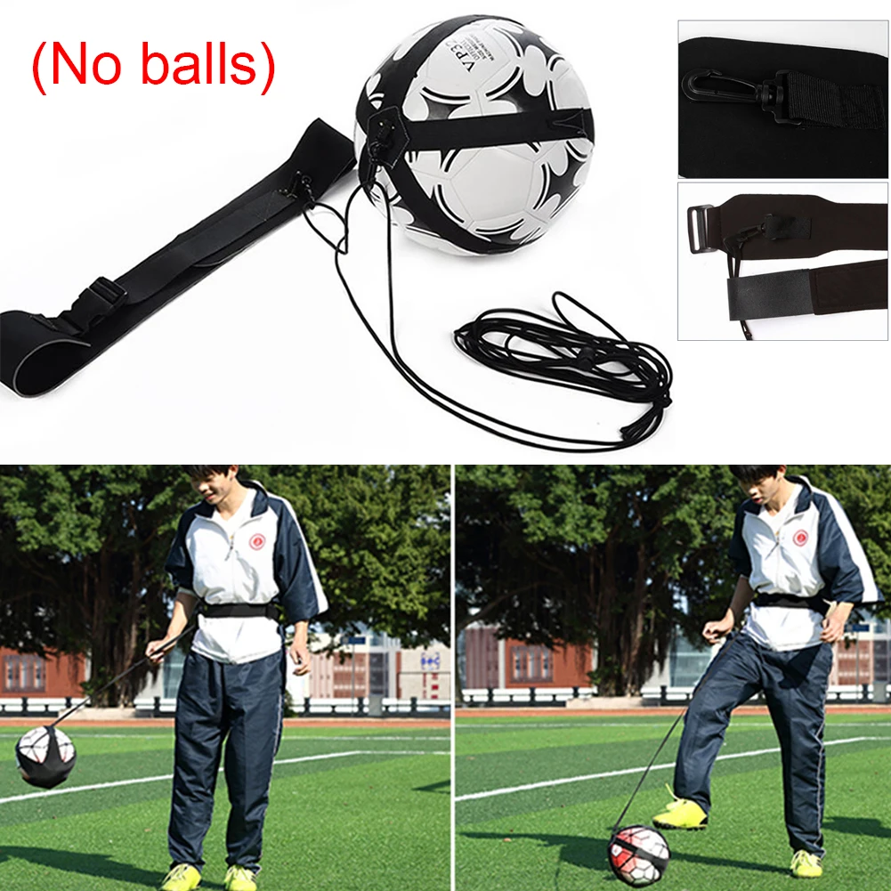 

Soccer Ball Juggle Bags Children Auxiliary Circling Belt Kids Football Training Equipment Soccer Trainer Football Kick