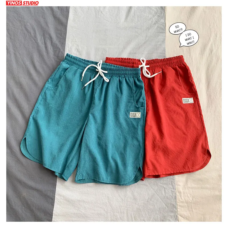 Прямые поставки мужские шаровары Харадзюку 2019 летние хлопковые льняные штаны