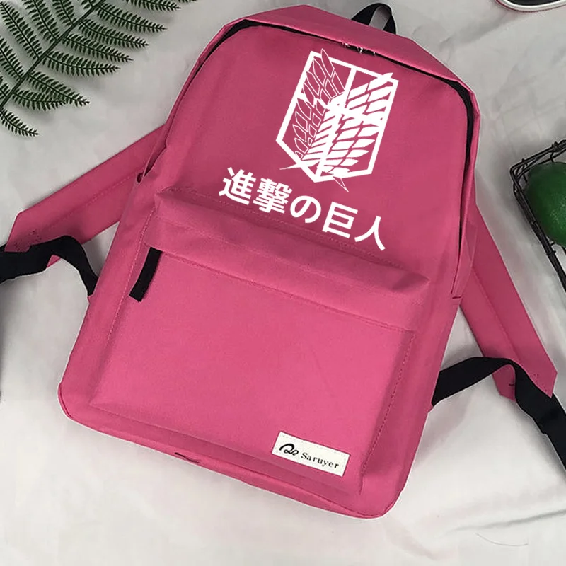 

Рюкзак «атака на Титанов» Женский, сумки в стиле аниме, милый модный ранец для дам
