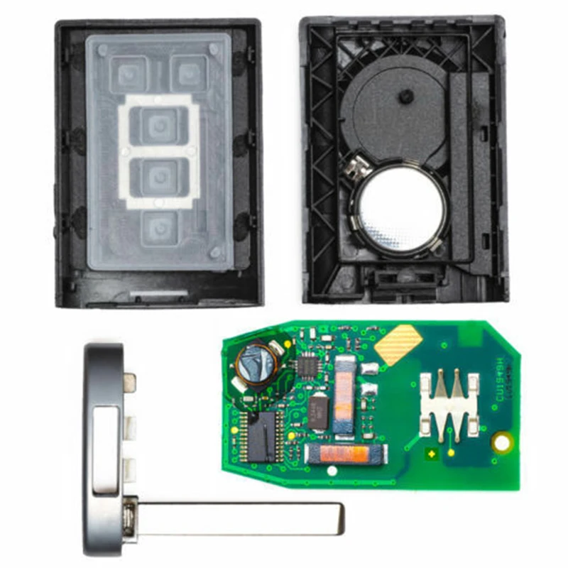 KEYECU 2 шт. 5 кнопок 315 МГц/433 МГц интеллектуальная карта Smart Remote Key для Cadillac SRX XTS ATS 2010