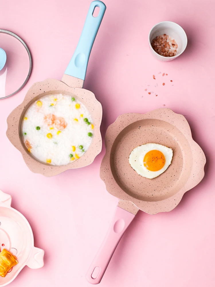 Цветочный детский корм маленький молочный суп рисовая лапша кастрюля для