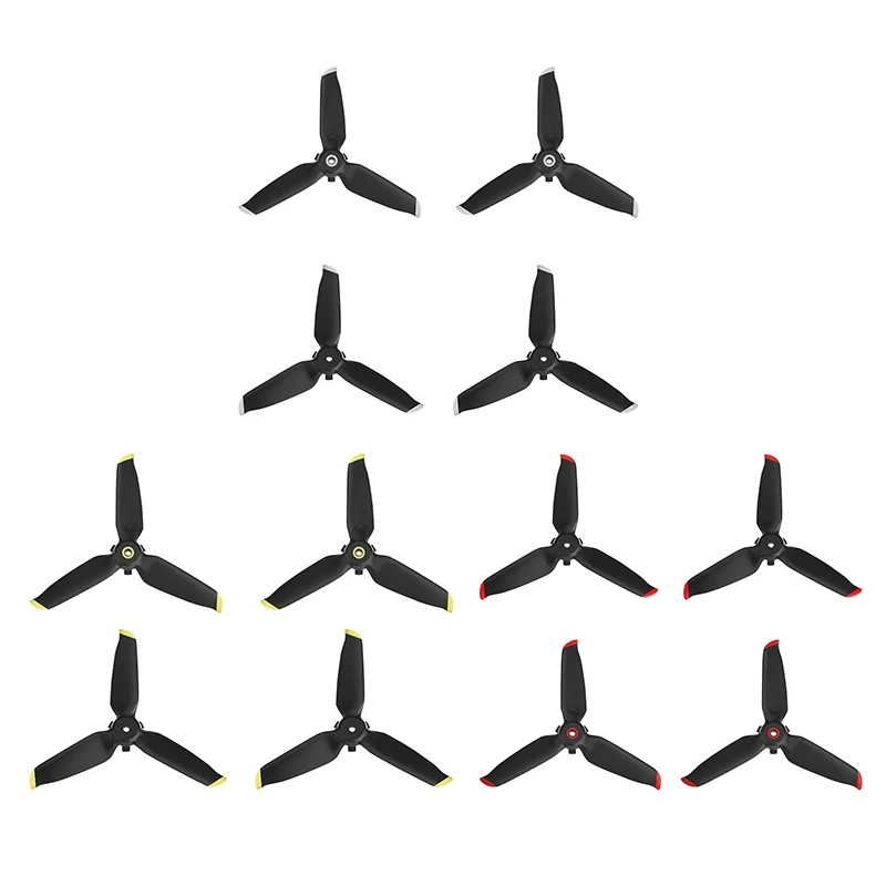 

4PCS Suitable for DJI FPV Combo Drone Propeller Blade Spare Parts Quiet Flight 3 Leaf Paddle Blade